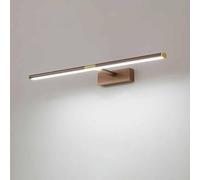 MEVZHH Lampes Murales, 6000K A Mené La Lumière de La Vanité de La Salle Den -Frontale Miroir Linéaire, Cadre Rétractable, Longues Bandes Murales Pour Dressiroom & Toilette, Éclairage de Cabinet Modern