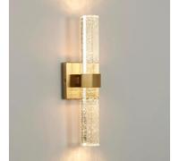 MEVZHH Lampes Murales, Led Vanity Wall Lightd Wall Sconce Bubble Crystalp Shamurale Modernee Art Déco Sconces Câblés Éclairage Mural Intérieur Pour La Chambre Au Bord Du Lit Salon