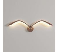 MEVZHH Lampes Murales, Ledmurale Intérieur 15W Mouettemurale 3000K Lumière Chaude Créative Animaux Oiseaude Bord de Lit Mur 80Cm Loéclairage Mural Métalldécoratif Pour Chambre D'Enfant Salon Chambre À