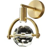 MEVZHH Lampes Murales,Lumière Murale Wall Sconce 5W A Mené L'Éclairage Intérieur En Or Lumière Neutremurale Moderne Simple Tout Cuivre Lumière Murale,Lumière de Plafond de