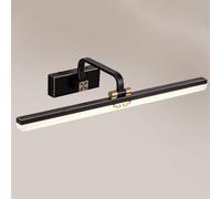 MEVZHH Lampes Muraless Murales Pour Chambre À Couchermurale Carrée Murses Sconce Moderne Chambre À Couchermurale Lecture Compatible Avec L'Éclairage Mural de Décoration Intérieure/Noir/72 Cm