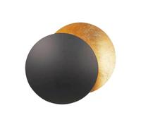 MEVZHH Lumière Murale À Led Moderne Lumière Murale D'Éclipse de Lune Lumière Murale Intérieure Lumière Murale Ronde Moderne Lumière Chaudeiverselle Tête Tournante Décoration Murale Pour Chambre Salon/