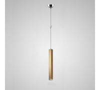 MEVZHH Lumièrespendues Moderness Intérieurspendue En Rectangulaire À Lotube Bar En Alumien Or Comptoirpependue Restaurant Pour Salon Bureau Couloir/Lumière Chaude/Hauteur 30Cm