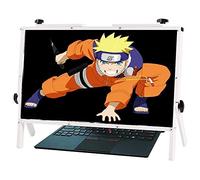 MEVZHH Lunettes de Loupe,22" Amplificateur D'Écraniversel,5X Hd Écran D'Ordinateur Portable Mangifier, [] Porte-Loupes D'Écran de Téléphavec Conception D'Angle Réglable Pour La Lecture Pour Lesrsonnes