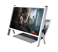 MEVZHH Lunettes de Loupe, Stand de Téléphd'Ordinateur Pliable de 21 Po 3Drandisseur D'Écran D'Ordinateur Portable Écranligentrandir Le Projecteur D'Amplificateur de Film Pourartphportable Regarder Des