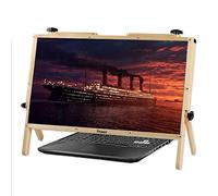 MEVZHH Lupes,22" Écran de Loupour Ordinateur Portable, Lupour La Lecture, 3X Loupe/Loufeuille Lentille Fresnel, Lupour La Lecture Desrsonnes Âgées Portable Stand,Naturel/Naturel