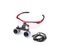 MEVZHH Lupes, Loupes, Lupes Binoculaires 2,5X / 3,5X, Lupe, Phare Concentré, Focus Réglable Du Champ de Vue