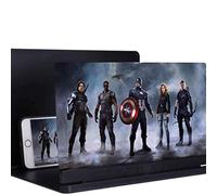 MEVZHH Lupes,Lud'Écran de Téléphportable de 14 Po / 20 Po / 32 Po,Lude Téléphportable,Amplificateur D'Écran 3D Hdrandir Pour Les Films,Vidéos,Jeux,Lecture Pour Lesartphones - Protection Des Yeux,Noir,