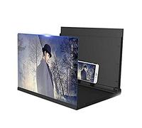 MEVZHH Lupes,Randisseur D'Écran 18 "Amplificateur D'Agrandissement D'Écran de Téléphportable Projecteur D'Écranrandi 3D Hd Amplificateur Pliable, En Plastabs Et Miroir Fresnel