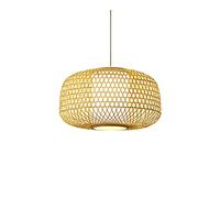 MEVZHH Lustres, Éclairage de Base E27, Classtissérsonnalité Ombre-Lampependentive Asie Du Sud-Est Art Industriel Rétropendu Chaîne de Lumière Réglable/40 * 25Cm
