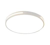 MEVZHH Lustres, Éclairages Fmount Ultra-Minces de 2 Pouces, Et Plafond Circulaire Simple de 6000K, Feuille de Fer À Économie D'Énergie, Chambre À Coucher Et Salle À Manger/Blanc/19,7 Pouces