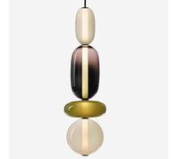 MEVZHH Lustres, Lumièree Pour Chambre À Coucher Moderne Fleur Crystal Pour Pays Floral Bleu Grand Plafonnier Chambre À Coucher Cuisine Île/H