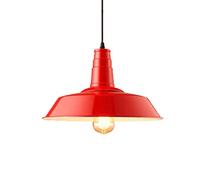 MEVZHH Lustres, Lumières Industrielles Traditionnellese Pastoralaron Ferpensione27 Classmétalpension Lumière Ferme Bohémien Pour Foyer Maison de Thé Rustdini Present/Rouge/10,2 Pouces * 9,0 Pouces