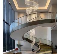 MEVZHH Lustres, Modern Led de Luxe Enndentif de Hauteur Réglable En Spirale Avec Télécommande Pour La Chambre À Coucher, Salon, Salle À Manger, Escalier/40 Têtes