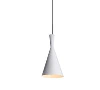 MEVZHH Lustres,S Industrielspendus,De Plafond Moderne Avec Ombre En Métal À Dôme, Noir En Laiton Brossé Pour La Salle de L'Île de La Cuisine/Blanc/Blanc