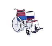 MEVZHH Macde Déplacement de Fauteuil Roulant Mobile Confortable de Transport Pliant En Plein Airde Déplacement de Fauteuil Roulant Mobile Confortable de Voyage Portable Léger En Plein Air,Comfor Extér