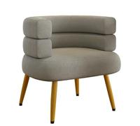 MEVZHH Maquillage Ergonomvanité Tabouret Chaise Confortable Mousse Dossier Bleu Élégant Chambre À Coucher Dressiparfait Beauté Soins/Gris2