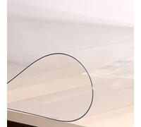MEVZHH Nappes,Protecteur de Table En Pvc Transparent,Protecteur de Table Antibactérien Sans Odeur Épais de 2Mm,Protecteur de Tableen Plasten Pvc,Naptransparente Imperméable Pour Restaurant,/50 * 120C