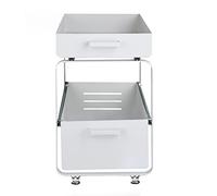 MEVZHH Nizer D'Étagère Murale Moderne Pour Cuisine - Étagère En Acier Inoxydable À 2Ux Pour Restaurant Bar Maison Et Blanchisserie - Inox 80X30X57Cm Solution de Stockage Économisant de L'Espace/40*25,