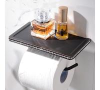 MEVZHH No Drill Portant Papier Toilette Mounté Au Mur Résistant À La Rouille En Alliage de Zinc Portant Rouleau Loo Imperméable Pour Salle Dens Et Cuisine Accessoires de Conceptionmaliste de Luxe Mode