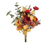 MEVZHH Plantes Artificielles Fleurs Artificielles Bouquet de Fleurs Artificielles Bouquet de Main Photographie Accessoires Décoration Intérieure Décoration Simulation Arrangement de Fleurs Fausses Fle