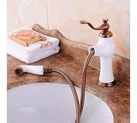 MEVZHH Robinet Classcuisine Et Salle Den Cuivre Matériel Blancinture Clé Tyrobinet de Mélange Robinet de Cuisine Élégant