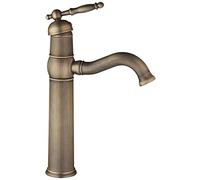 MEVZHH Robinet Salle Den Robinet Antlaiton Rotant Bout Deck Mounted Basin Single Handle Bathroom Vessel Wash Mixer Tap Kitchen Tap