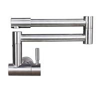 MEVZHH Robinets,Robinets Pour Remplisseur de Pot de Cuisine Monté Au Mur, Poignée360 Robinet D'Eau Froide Télescoprotatif, Robinet de Cuisine