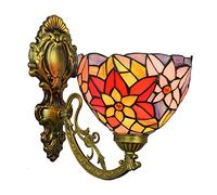 MEVZHH Style Wall Sconce,Murale Enl Fait À La Main, Ampoule E26, 8" Largeur Victorienne Décoen Bord de Litmurale Pour Salon Chambre Salle Dens/J