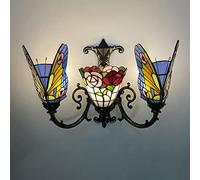 MEVZHH Style Wall Sconce,Murale Enl Fait À La Main, Ampoule E27, Papillon de Style Victorien Décoratif Éclairage Mural Côté Lit Pour Salon Chambre Salle Dens/3