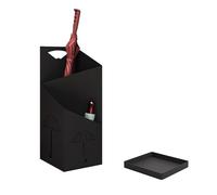 MEVZHH Supports de Parapluie, Supports de Parapluie Intérieurs Avec Capacité de Stockage, Décoration Intégrée Pour L'Entrée, Convient À Plusieurs Scénarios/Noir/B 23,6 * 9,8 * 7,8 Pouces