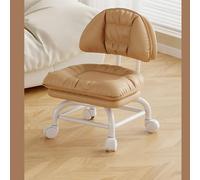 MEVZHH Tabouret Roulant Low Lazy Seat Backrest 3 Couches Tabouret Mobile Roues Tournantesiverselles Parfaites Pour La Cuisine de Bureau À Domicile/Br/U C2