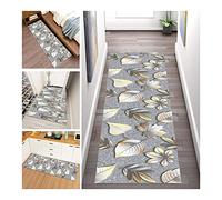 MEVZHH Tapis de Locoureur Pour Tapis de Couloir,Tapis D'Entréedérapage En Caoutchouc Naturel Motifs Géométriques,Utilisé Pour Le Balcon de La Porte de La Buanderie,Cuttable/A/0.9 X 2M/A/0,8 * 6M