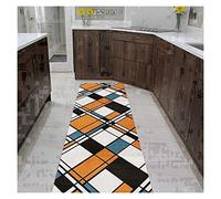 MEVZHH Tapis,Tapis de Hall Long,Tapis de Zantidérapant Douce Lavable Avec Bordure Pour Couloir Entrée Chemin Plancher Décor Intérieur,Diverses Tailles/A/140X500Cm/A/120 * 500Cm