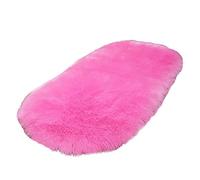 MEVZHH Tapis, Tapis Ronds Touch Doux de Luxe Pour Chambre À Coucher Et Salon Moyeux Enluche Bleu Moyeux Tapis Multiples/A/W150 * L180Cm (59 * 71 Pouces)