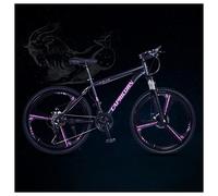 MEVZHH Vélo de Montagne 26 Pouces Roues 27 Vitesse Haute Cadre En Acier Au Carbtrail Bicycle Léger 12 Constellations Hommes Femmespension Adulte Couleurs Multiples Double Frein À Disque/Capricorne