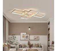 MEVZHH Ventilateurs de Plafond 80W Avecpes, Ventilateurs de Plafond de Moteur Dc Réversibles Avec Lumières Et Télécommande 6 Vitesses Modern Fan Light Plafond 28 Pouces Silencieux Pour Salon Chambre À