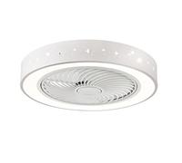 MEVZHH Ventilateurs de Plafond Avecpes,Lumière de Plafond Menée Avec Ventilateur,Lumières de Ventilateur de Plafond Avec Télécommande,3 Vitesses Vitesse Du Vent Chambre Salonut Temporisation Ventila