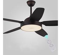 MEVZHH Ventilateurs de Plafond Avecpes, Rétro Restaurant Fan Light Simple Modern Antled Fan Lights Économie D'Énergie Silencieuse, Assurance de Qualité, Lumière Blanche/E A Mené La Source de Lumière/