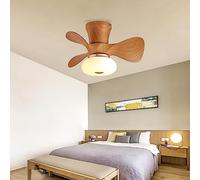 MEVZHH Ventilateurs de Plafond de Chambre D'Enfants Avec Lumières Et Télécommande 6 Vitesses Ventilateurs de Plafonds Avecpes, Réversible Mode Hiver Été Ventilateur de Plafond Lumineux Timer Silencieu