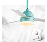 MEVZHH Ventilateurs de Plafondpes, Ventilateur de Plafond Simplede Ventilateur de Lumière Restaurant Moderne Ventilateur de Télécommande À Domicile Rétro Avec Conceptionmaliste Assurance de Qualité Du