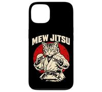 Mew Jitsu brésilien Jiu Jitsu Arts Martiaux Amoureux des Chats Coque pour iPhone 13