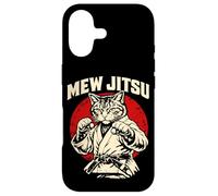 Mew Jitsu brésilien Jiu Jitsu Arts Martiaux Amoureux des Chats Coque pour iPhone 17
