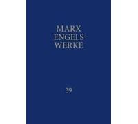 Mew / Marx-Engels-Werke Band 39