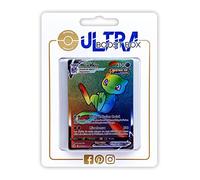 Mew VMAX 268/264 Poing de Fusion Arc en Ciel Secrète - Myboost X Epée et Bouclier 8 - Poing de Fusion - Coffret de 10 Cartes Pokémon Françaises