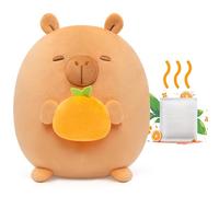 Mewaii Jouet en Peluche Parfumé,Adorable Animal en Peluche Capybara avec Sacs Parfumés à L'orange,Oreiller Décoratif en Peluche Squishy pour Homme et Femme