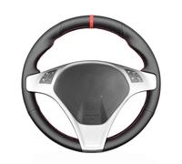 MEWANT Cousu à la Main Caches De Volant pour Alfa Romeo Giulietta/Mito Fait de Cuir Microfibre