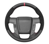 MEWANT Housse de volant à coudre soi-même pour Ford F-150 F150 2010-2014 Accessoires de volant pour Ford F-150 F150 2010-2014