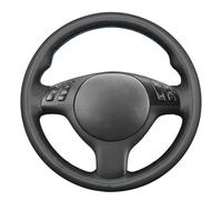 MEWANT Housse de volant cousue à faire soi-même pour série 3 E46 E46/5 2004-2005/Série 5 E39 2002-2003 Accessoires de volant