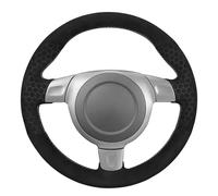 MEWANT Housse de volant cousue à la main pour Porsche 911 (997) 2005-2009 / Boxster (987) 2005-2009 / Cayman (987) 2006-2009 (avec renflements)
